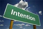 Intention